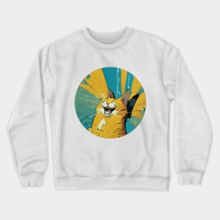 🐈 kitty's laugh Crewneck Sweatshirt